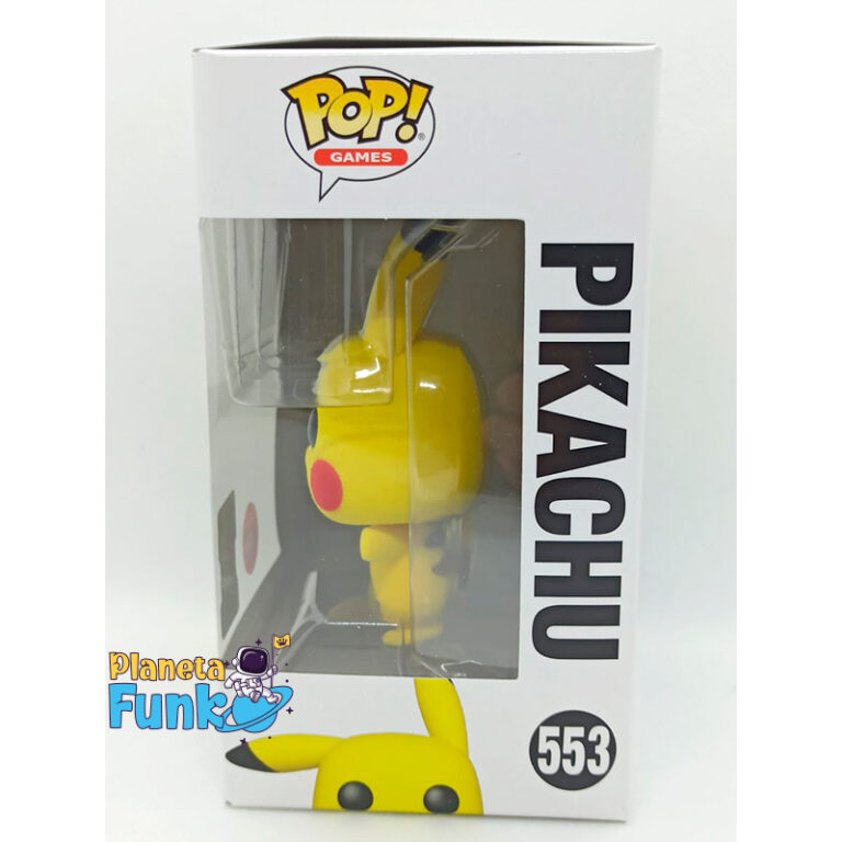 Funko Pop Games Pokemon Pikachu Flocked Exclusivo Planeta Funko