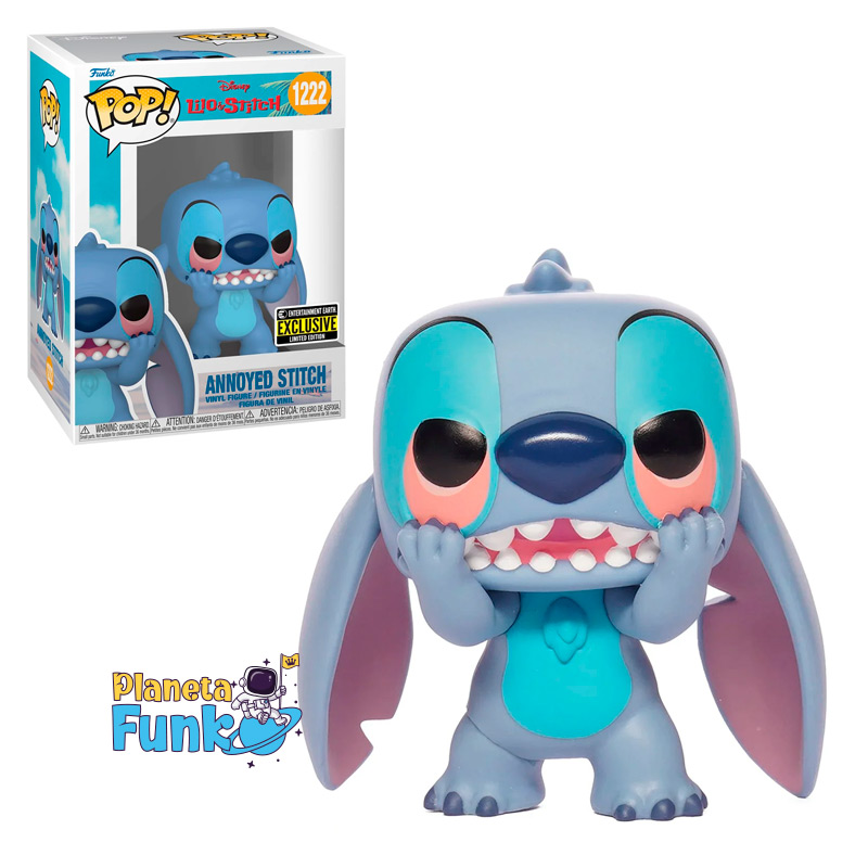 Funko Pop! Disney: Lilo and Stitch – Entertainment Earth Exclusive Annoyed  Stitch 1222