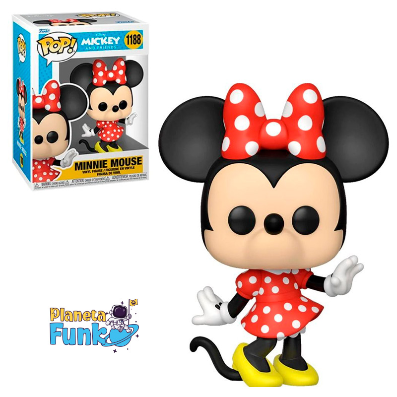 DISNEY POP! Minnie Mouse  Universo Funko, Planeta de cómics