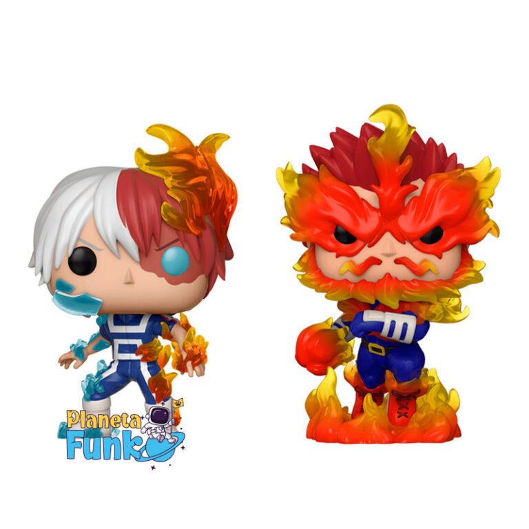 Funko Pop My Hero Academia Shoto Todoroki Y Endeavor 2 Pack Planeta Funko 6775